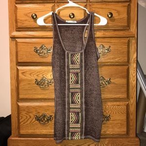 Maurice’s Brown Patterned Tank
